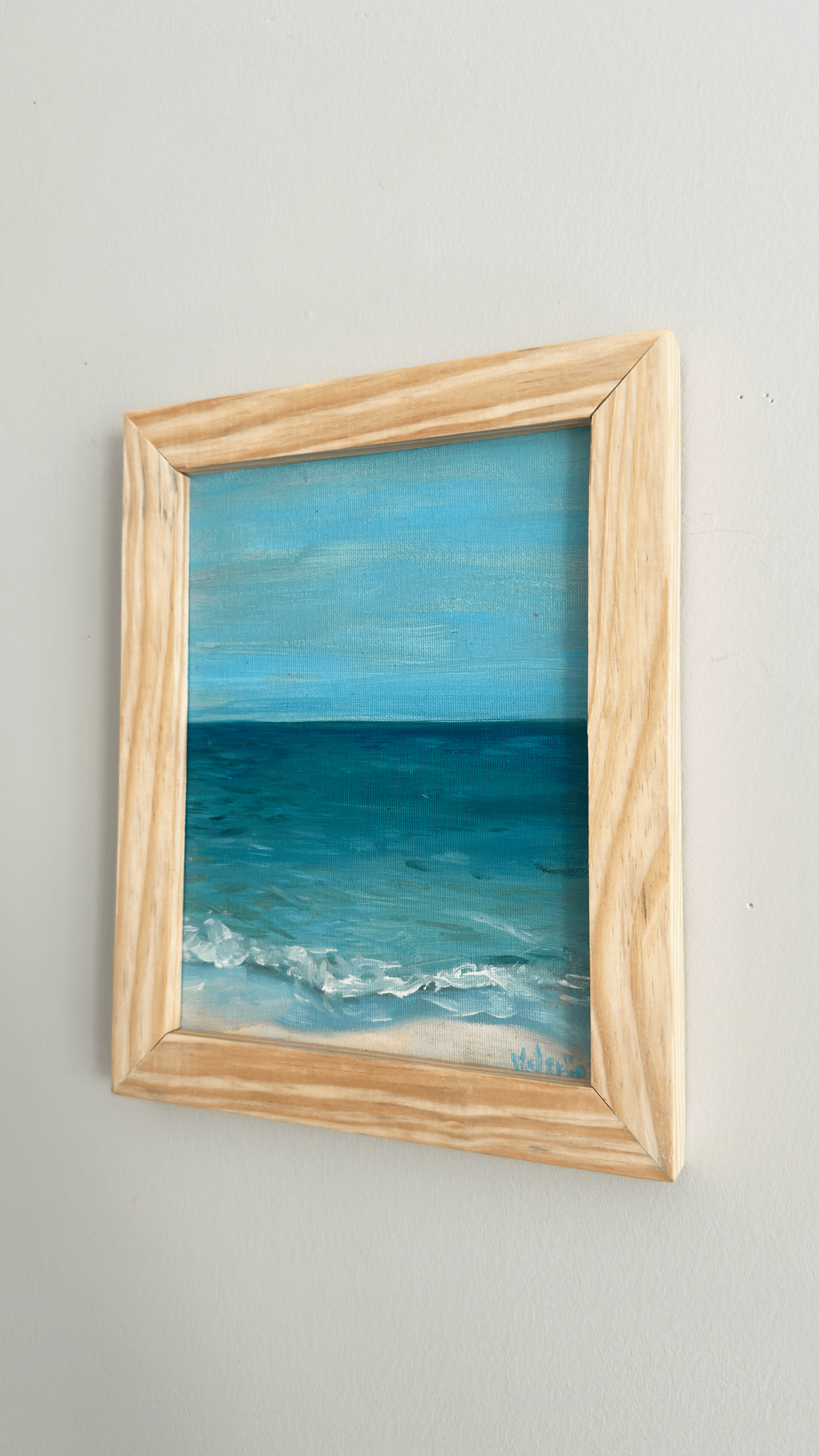 Vacation – Original Oil Etude, 7x8 in