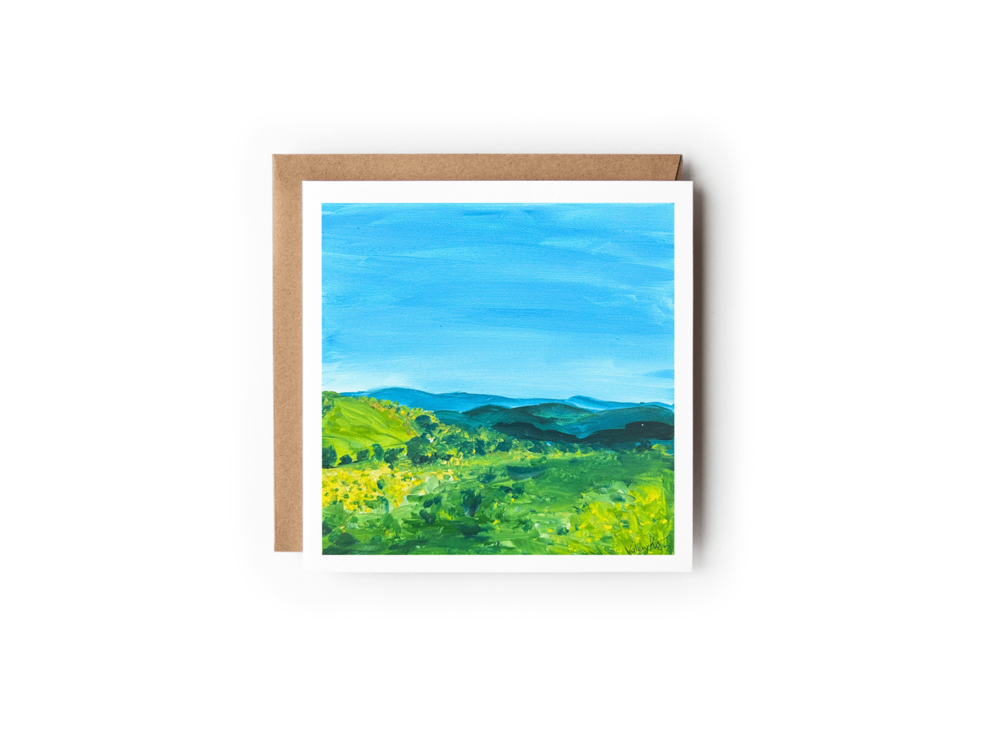 Greeting Card: "Flag Ponds