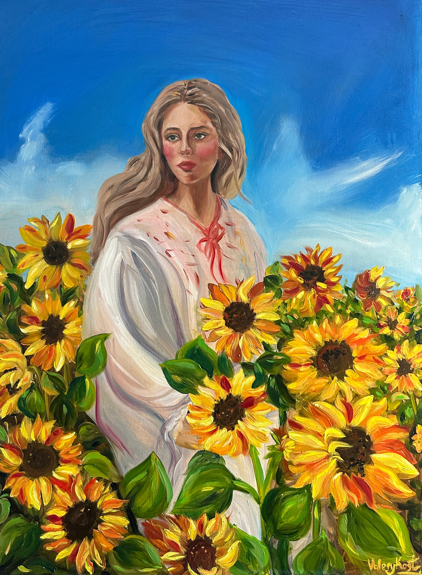 HOPE, ORIGINAL OIL PAINTING, 30X40IN