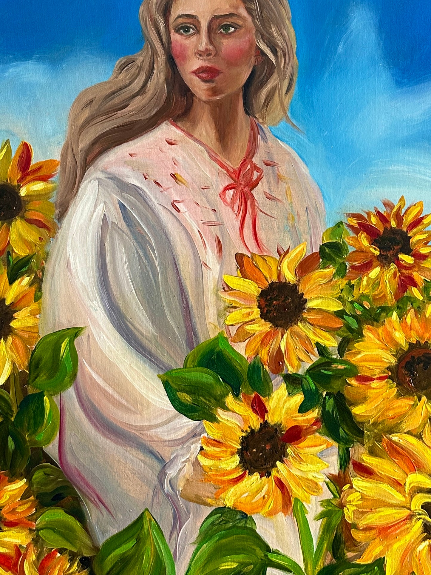 HOPE, ORIGINAL OIL PAINTING, 30X40IN