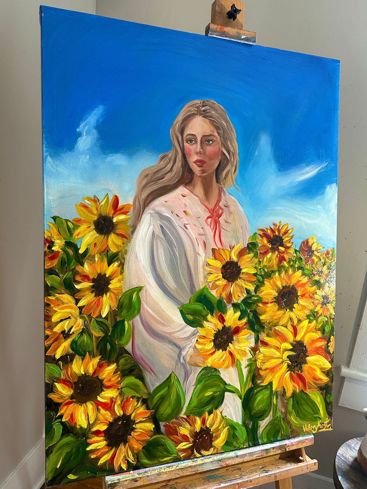 HOPE, ORIGINAL OIL PAINTING, 30X40IN