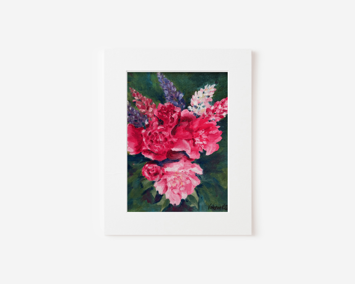 Matted Print: "Whisper of Spring"