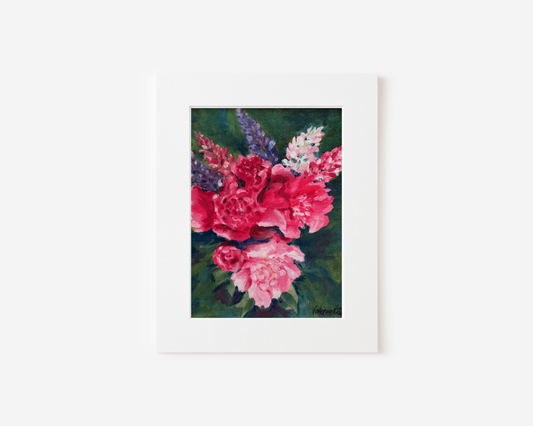 Matted Print: "Whisper of Spring"