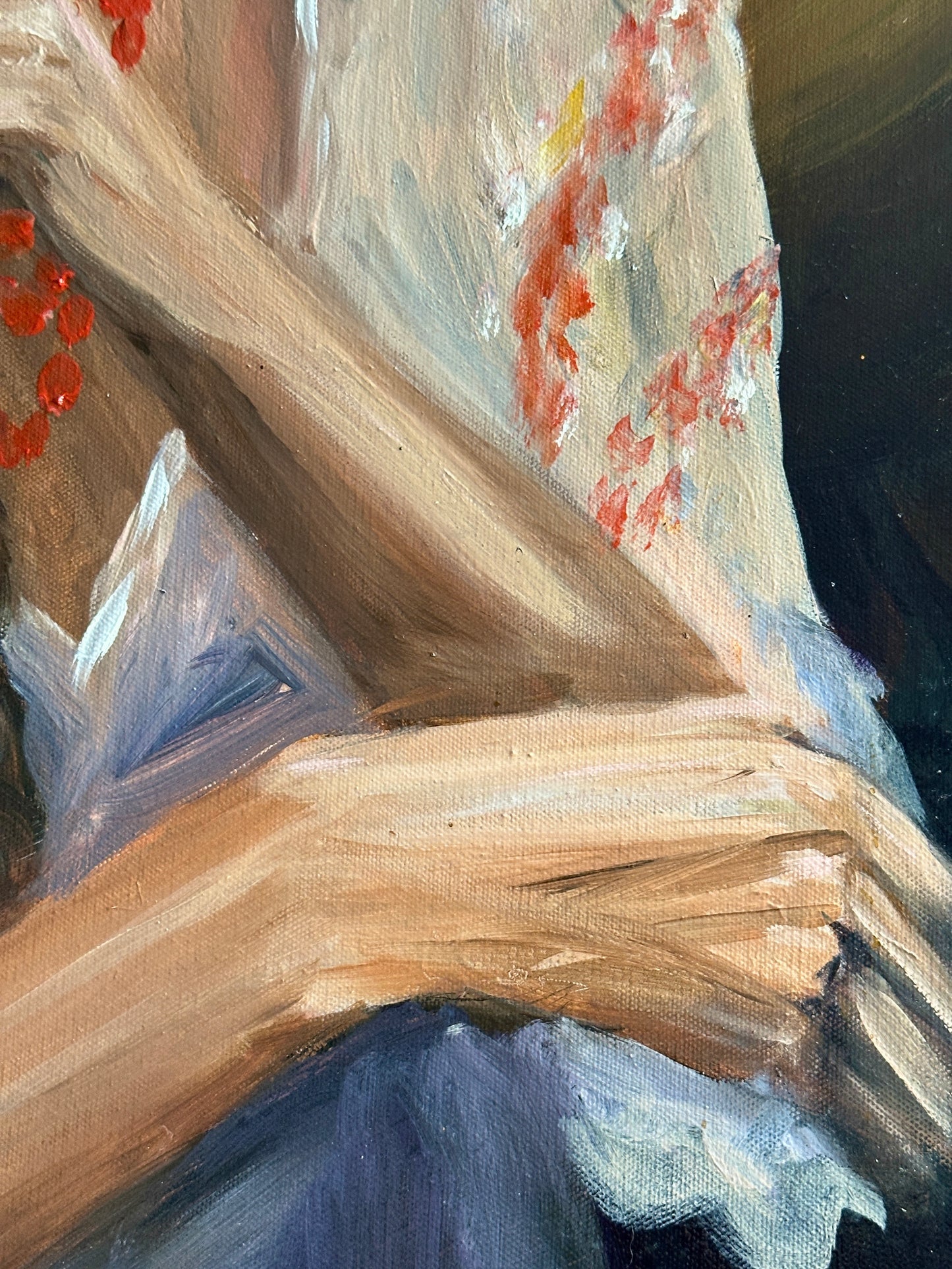 UKRANIAN HERITAGE, ORIGINAL OIL PAINTING, 30X40IN