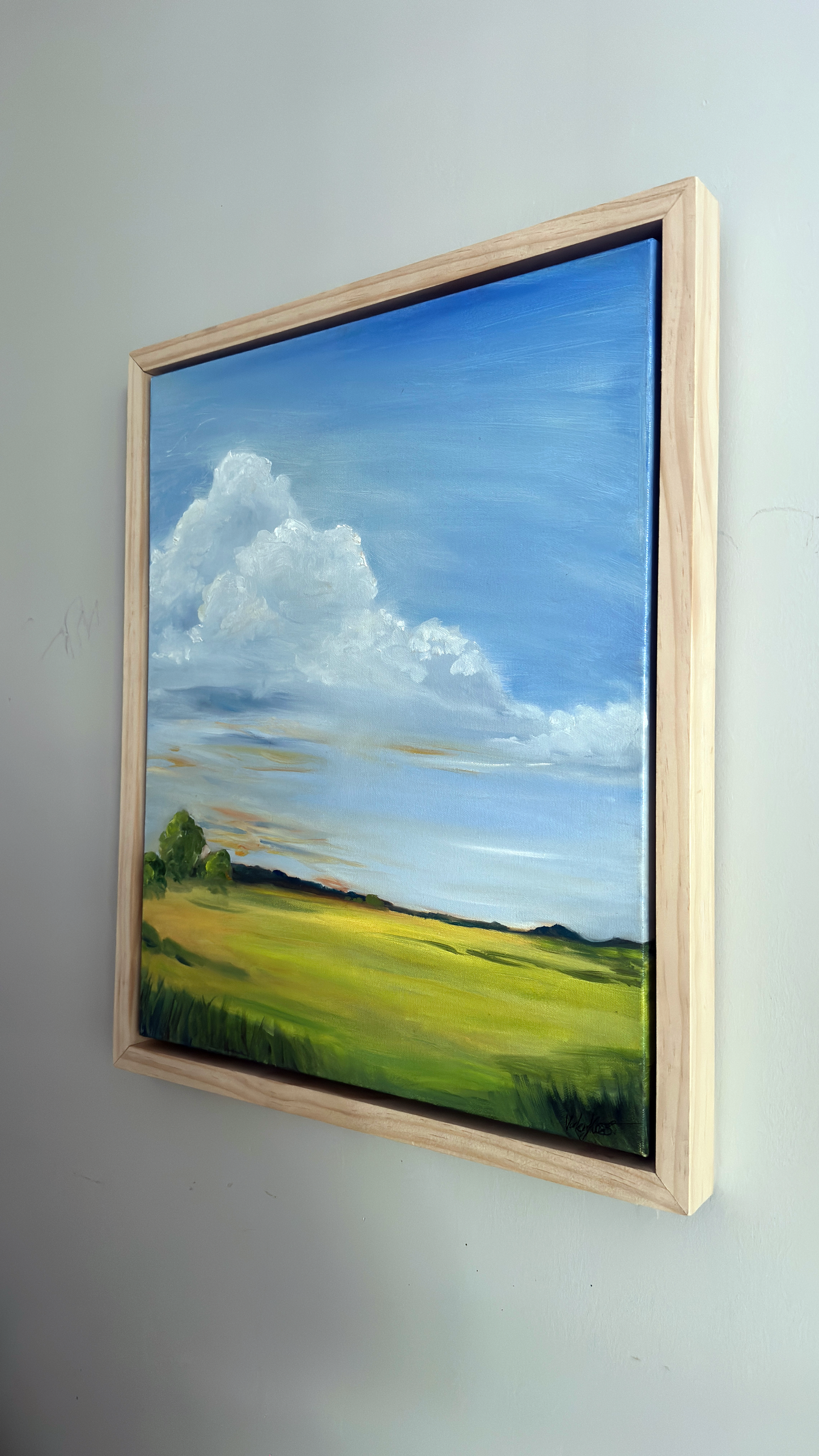 Clouds – Original Oil Painting, 16x20 in