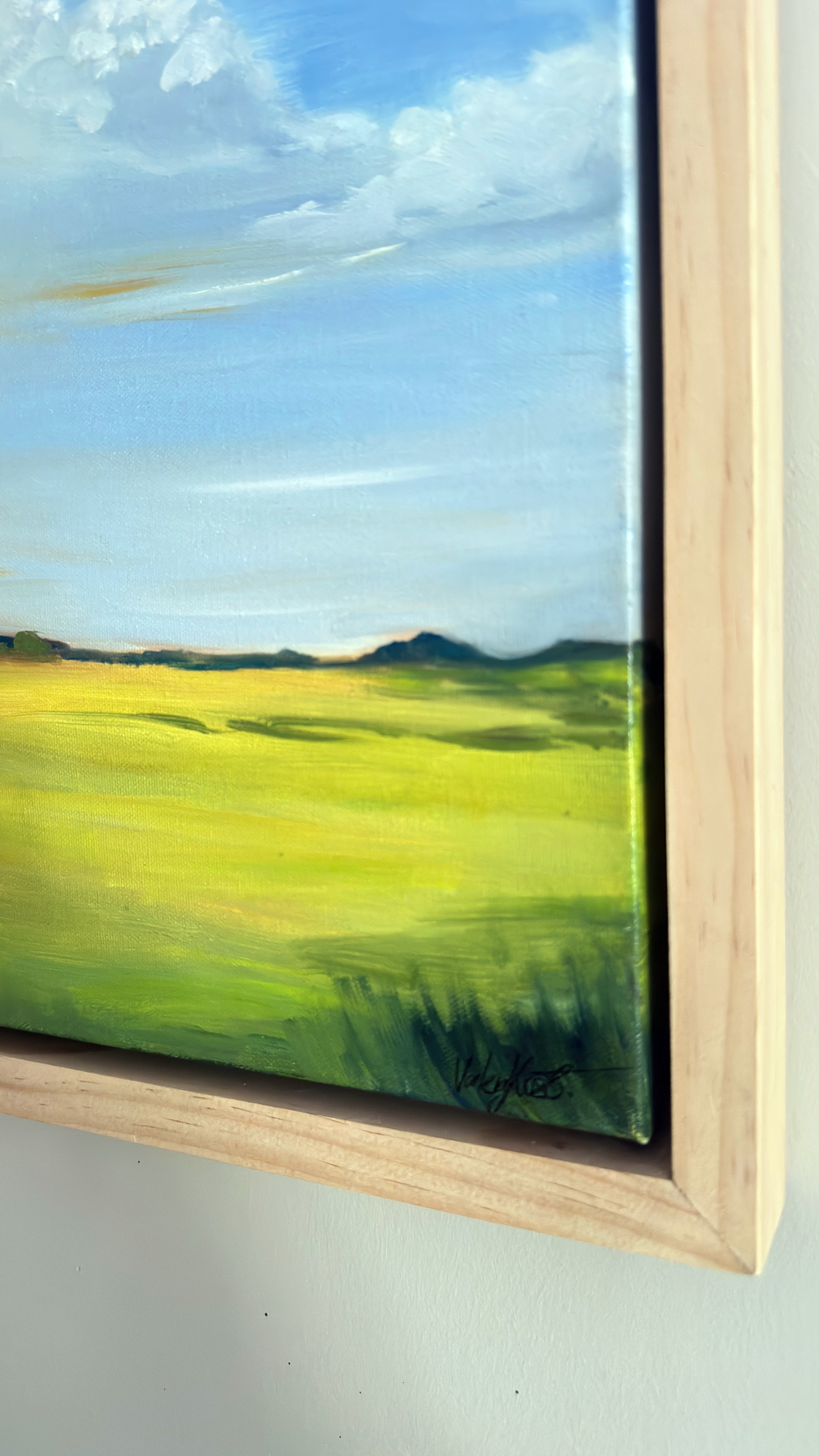 Clouds – Original Oil Painting, 16x20 in
