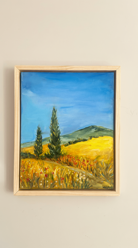 Toscana – Original Oil Painting, 16x20 in
