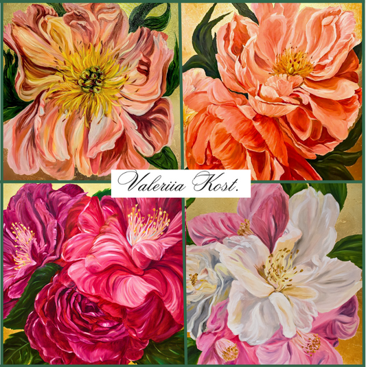 Greeting Card Set: "Pure Botanica"