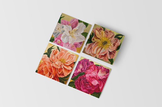 Greeting Card Set: "Pure Botanica"
