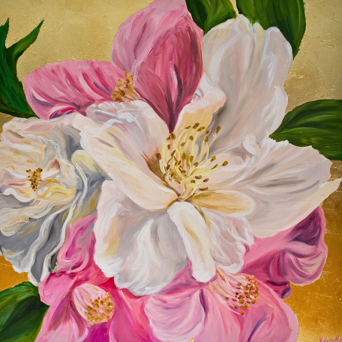 THE TENDERNESS, ORIGINAL OIL PAINTING, 36X36 IN