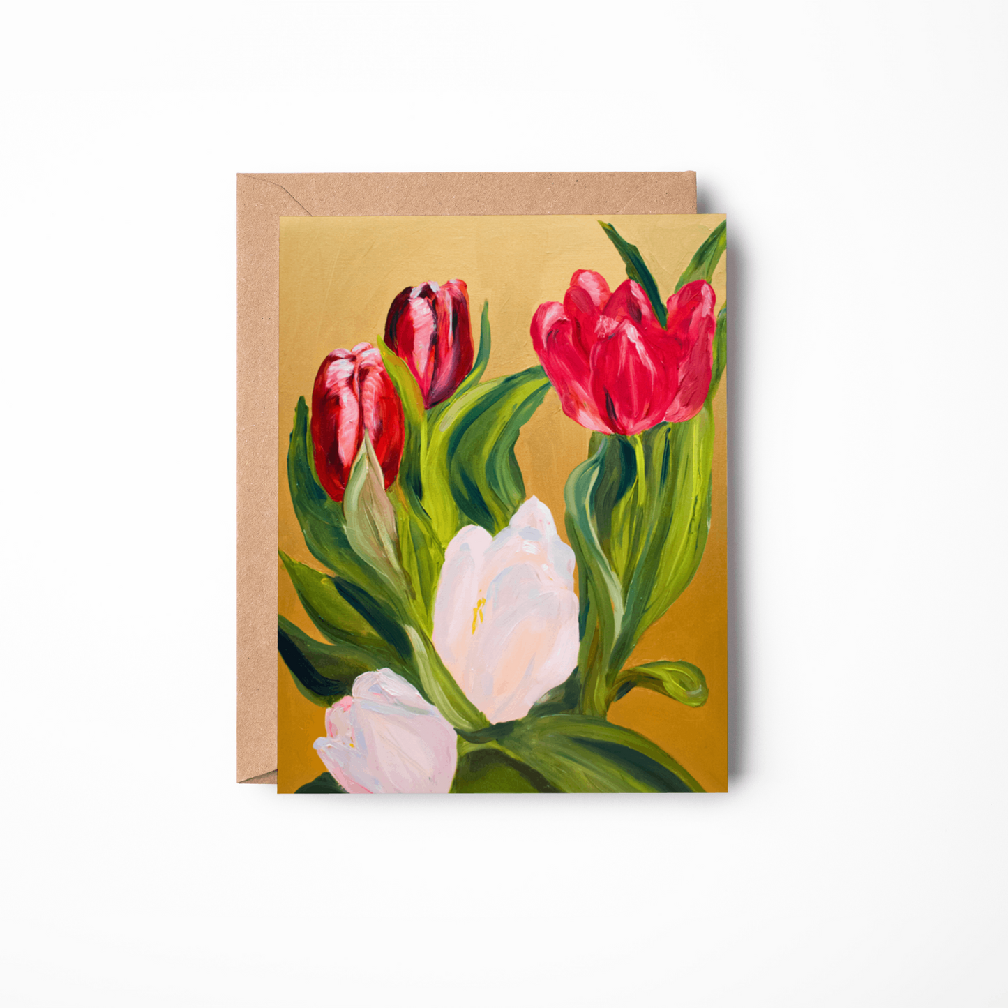 Greeting Card: "Tulips"