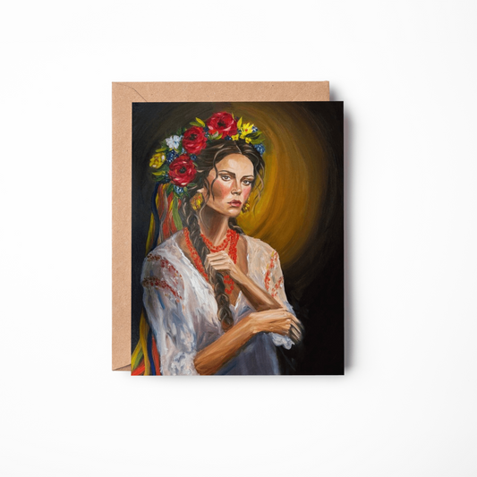 Greeting Card: "Ukrainian Heritage"
