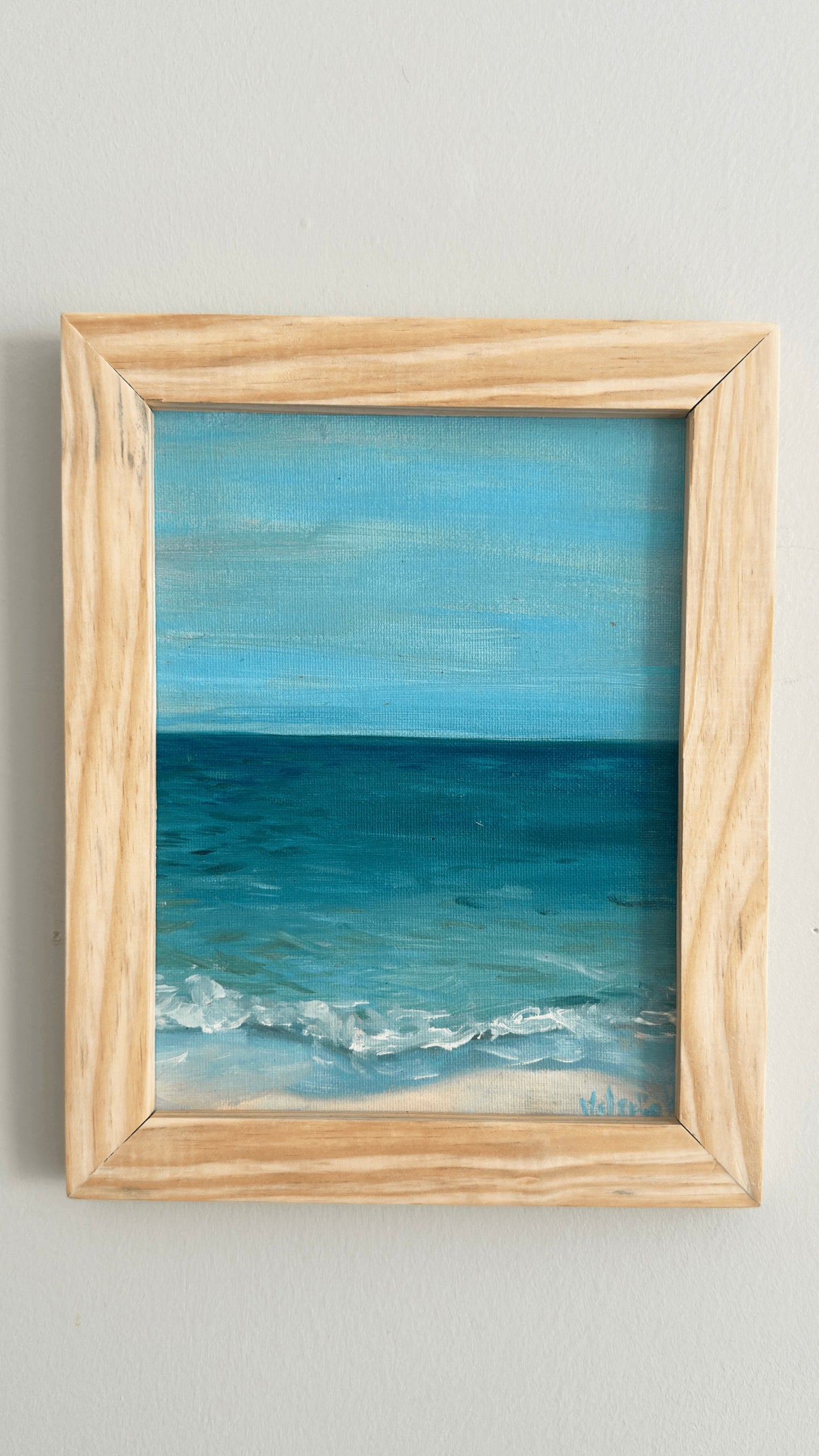 Vacation – Original Oil Etude, 7x8 in