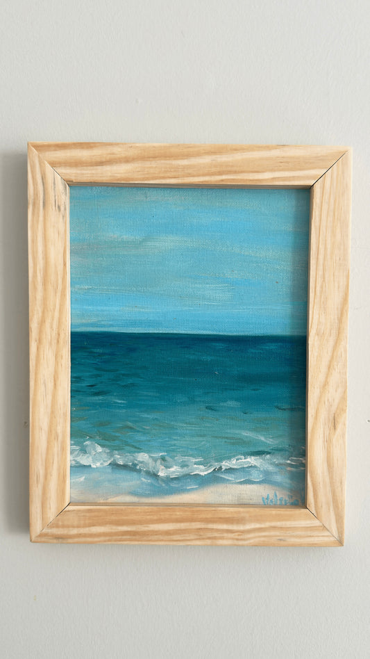 Vacation – Original Oil Etude, 7x8 in